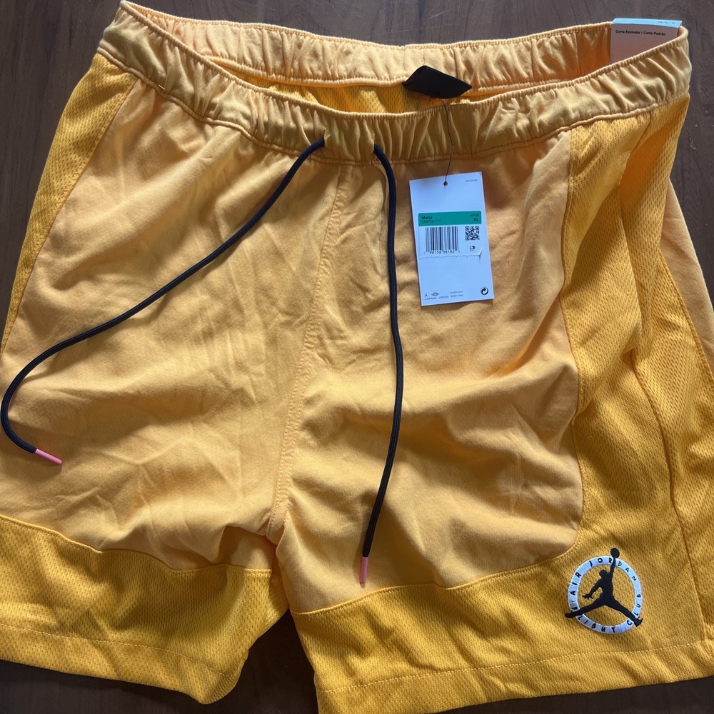 Jordan Flight MVP Mesh Basketball Shorts Orange DX9722-717 Men's XL